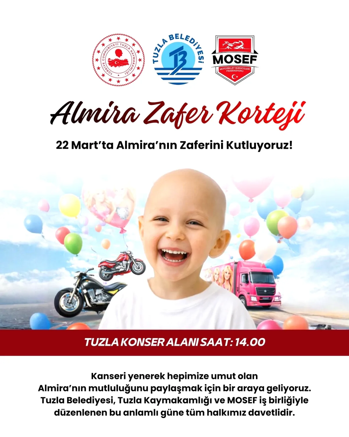 Tuzla'da Bir Zafer Kutlanacak: Almira Zafer Korteji'ne Davet Tuzla'da Bir Zafer Kutlanacak: Almira Zafer Korteji'ne Davet