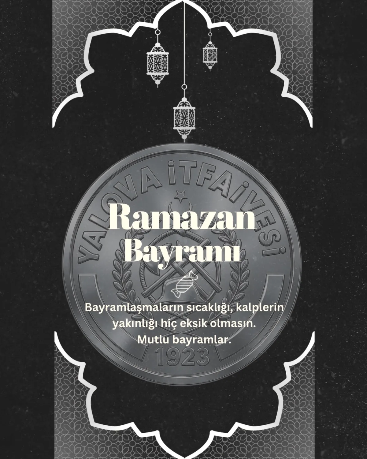 Yalova İtfaiyesi'nin Bayram Mesajında Dikkat Çeken Vurgu: "Birlik ve Dayanışma Hissedildi" Yalova İtfaiyesi'nin Bayram Mesajında Dikkat Çeken Vurgu: "Birlik ve Dayanışma Hissedildi"