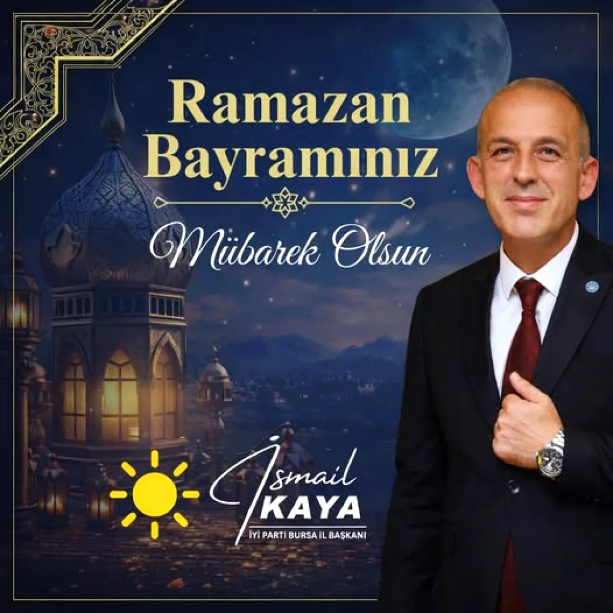 İYİ Parti Bursa'dan Bayram Mesajı: "Kırgınlıkları Geride Bırakıyoruz" İYİ Parti Bursa'dan Bayram Mesajı: "Kırgınlıkları Geride Bırakıyoruz"