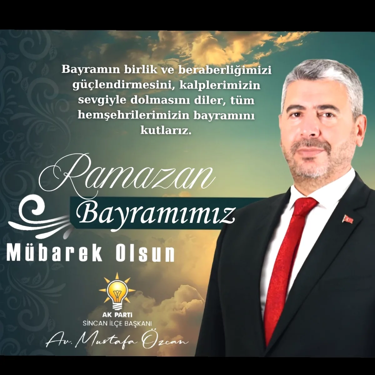 Sincan'dan Bayram Mesajı: Birlik ve Beraberlik Vurgusu Sincan'dan Bayram Mesajı: Birlik ve Beraberlik Vurgusu