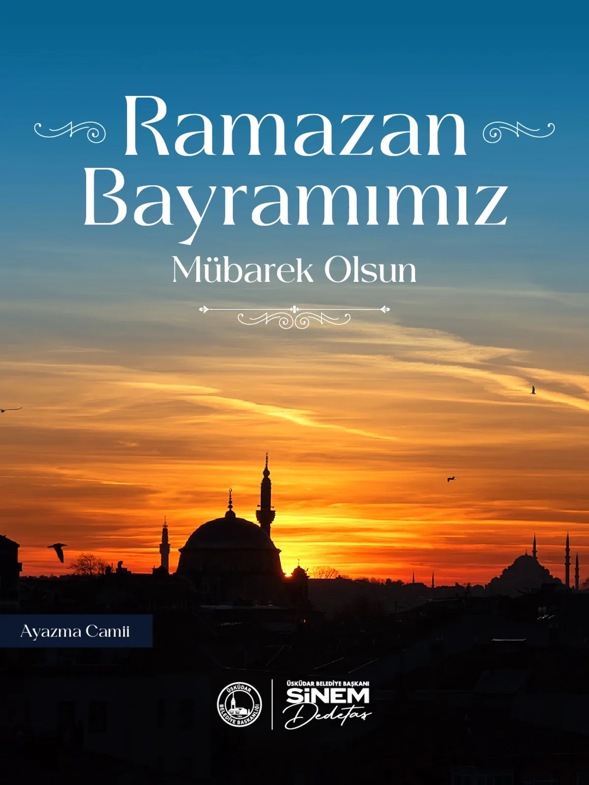 Üsküdar Belediyesi'nden Ramazan Bayramı Mesajı: Huzur ve Bereket Vurgusu Üsküdar Belediyesi'nden Ramazan Bayramı Mesajı: Huzur ve Bereket Vurgusu