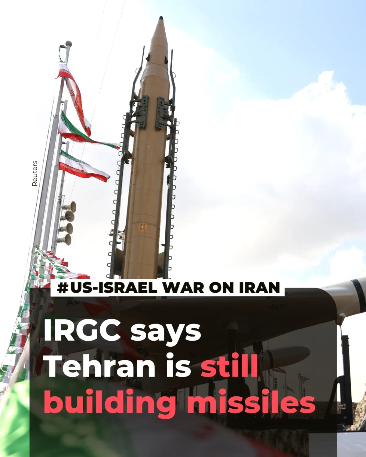 IRGC: Missile Capability Intact, War to Continue Until Enemy "Completely Exhausted" IRGC: Missile Capability Intact, War to Continue Until Enemy "Completely Exhausted"