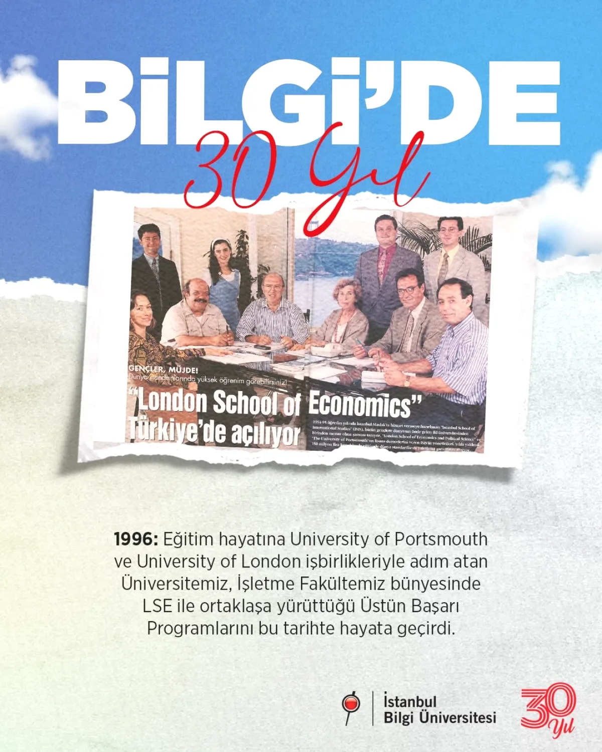 İstanbul Bilgi Üniversitesi, LSE İşbirliğiyle Üstün Başarı Programlarını Başlattı İstanbul Bilgi Üniversitesi, LSE İşbirliğiyle Üstün Başarı Programlarını Başlattı