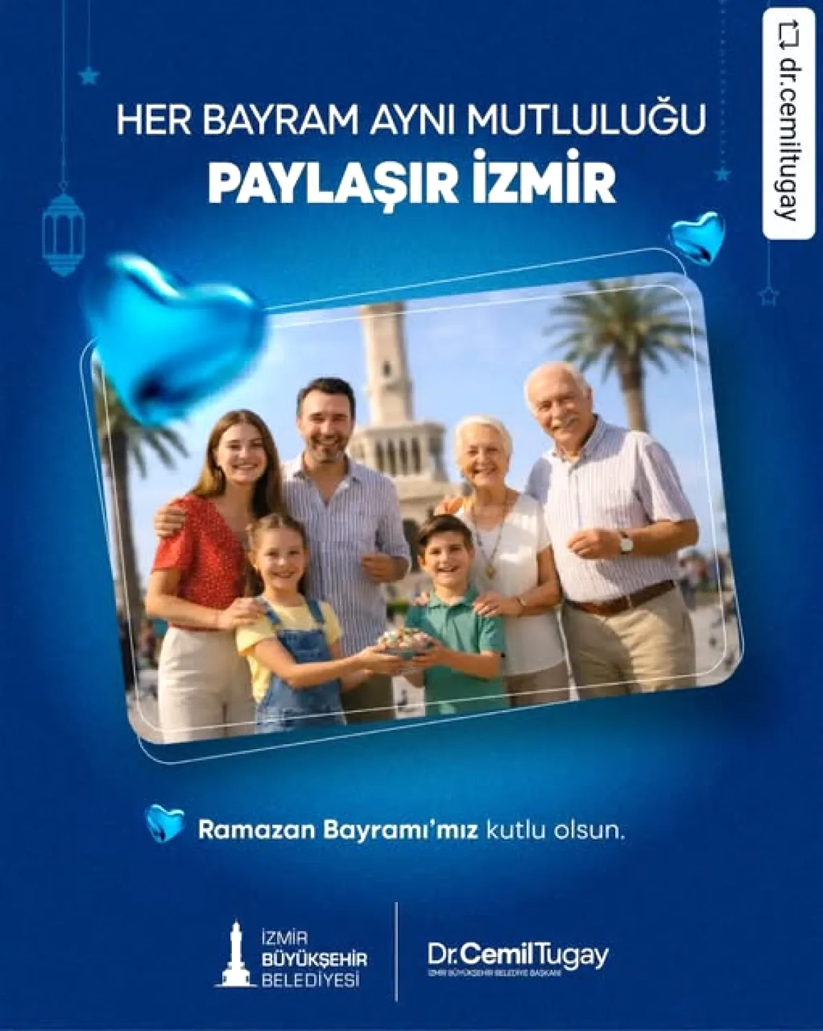 İzmir'den Ramazan Bayramı Mesajı: Birlik ve Dayanışma Vurgusu İzmir'den Ramazan Bayramı Mesajı: Birlik ve Dayanışma Vurgusu