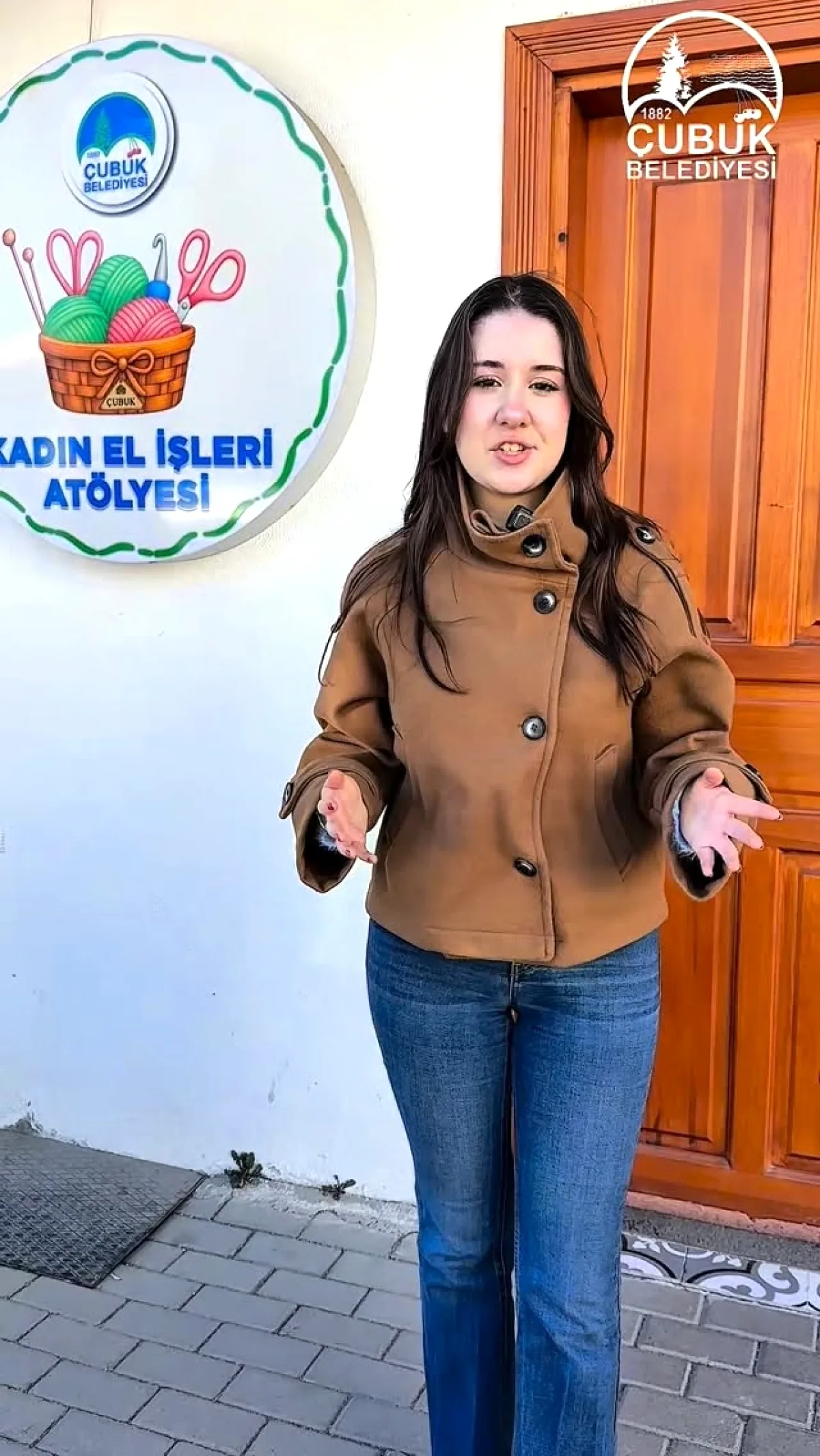 Çubuk'ta Kadın El İşleri Atölyesi'nden Anlamlı Bayram Mesajı Çubuk'ta Kadın El İşleri Atölyesi'nden Anlamlı Bayram Mesajı