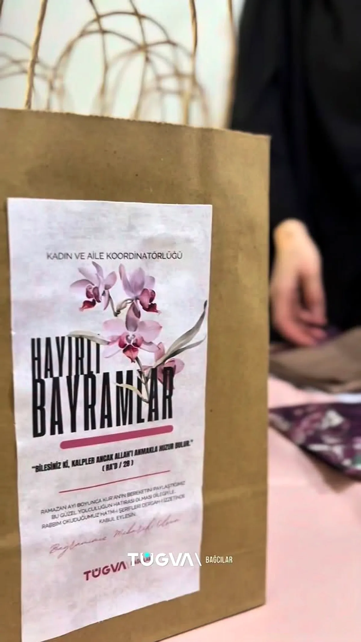 TÜGVA Bağcılar'dan Bayram Öncesi Sürpriz Buluşma TÜGVA Bağcılar'dan Bayram Öncesi Sürpriz Buluşma