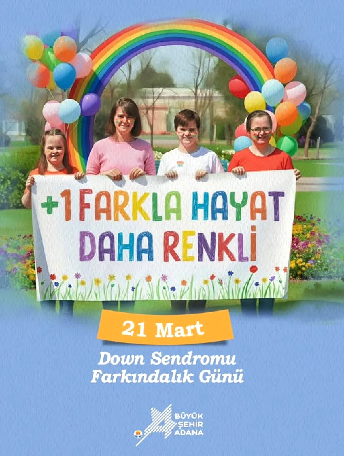 Adana'da +1 Farkla Anlamlı Mesaj Adana'da +1 Farkla Anlamlı Mesaj