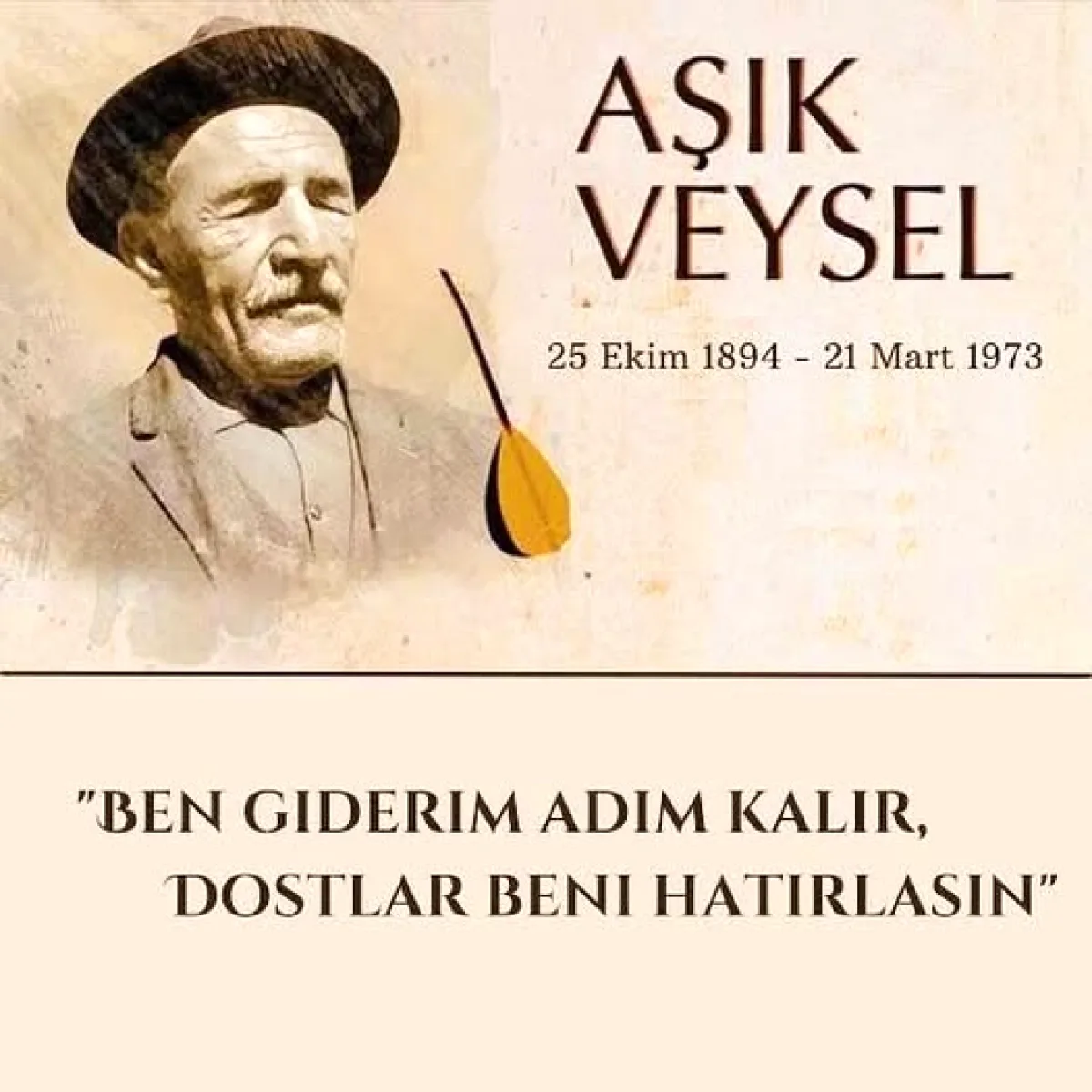 CHP'li Şevkin, Aşık Veysel'i Andı CHP'li Şevkin, Aşık Veysel'i Andı