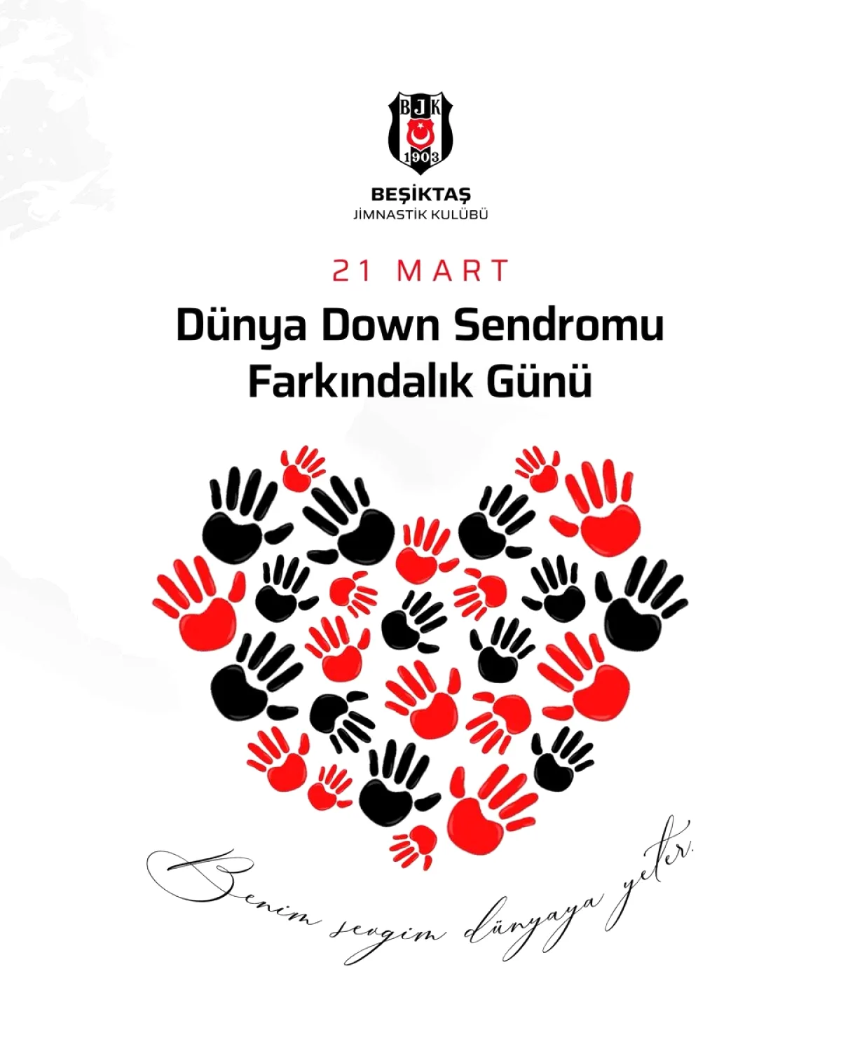 Beşiktaş'tan 21 Mart'ta Sosyal Medya Paylaşımı Beşiktaş'tan 21 Mart'ta Sosyal Medya Paylaşımı