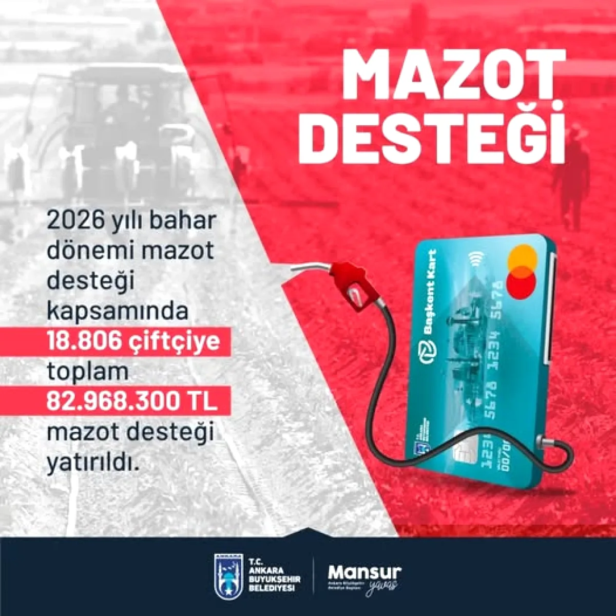 Mansur Yavaş'tan Ramazan Bayramı'nda Kritik Hizmet Açıklaması Mansur Yavaş'tan Ramazan Bayramı'nda Kritik Hizmet Açıklaması