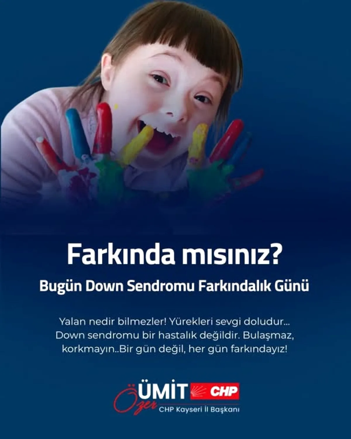 CHP Kayseri'den 21 Mart Mesajı CHP Kayseri'den 21 Mart Mesajı