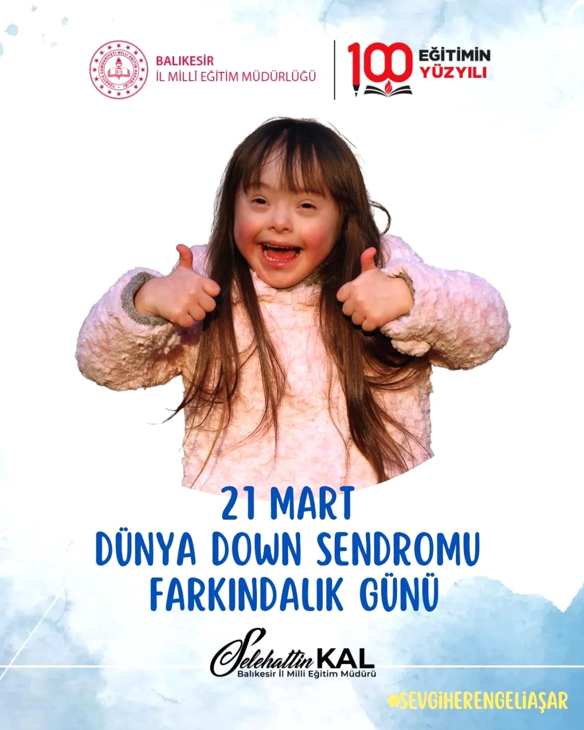 Balıkesir İl Milli Eğitim Müdürü'nden Farkındalık Günü Mesajı Balıkesir İl Milli Eğitim Müdürü'nden Farkındalık Günü Mesajı