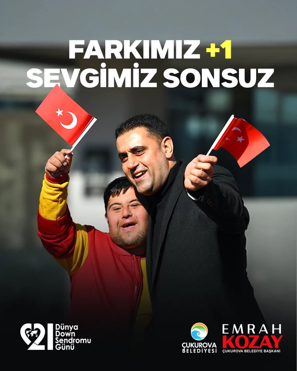 Çukurova Belediyesi'nden 21 Mart'ta Anlamlı Mesaj Çukurova Belediyesi'nden 21 Mart'ta Anlamlı Mesaj