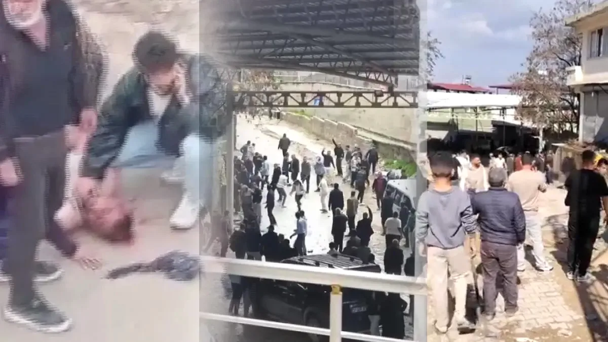 Mahallede Çıkan Bayram Kavgası Kameralara Böyle Yansıdı Mahallede Çıkan Bayram Kavgası Kameralara Böyle Yansıdı