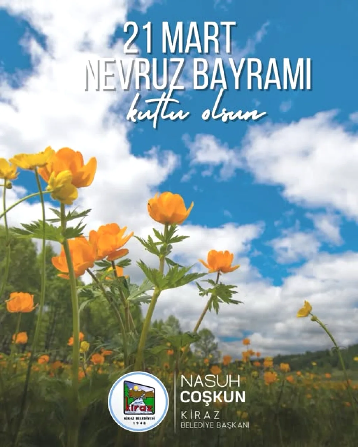 Kiraz Belediyesi'nden Baharın Müjdecisine Özel Kutlama Kiraz Belediyesi'nden Baharın Müjdecisine Özel Kutlama