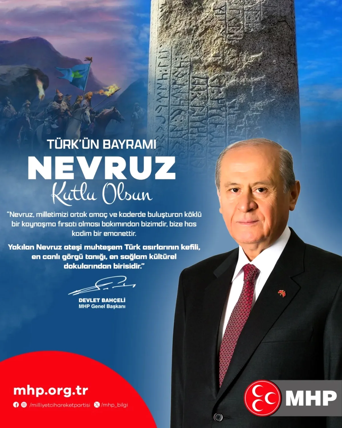 Muratpaşa MHP Liderinden Nevruz Açıklaması Muratpaşa MHP Liderinden Nevruz Açıklaması
