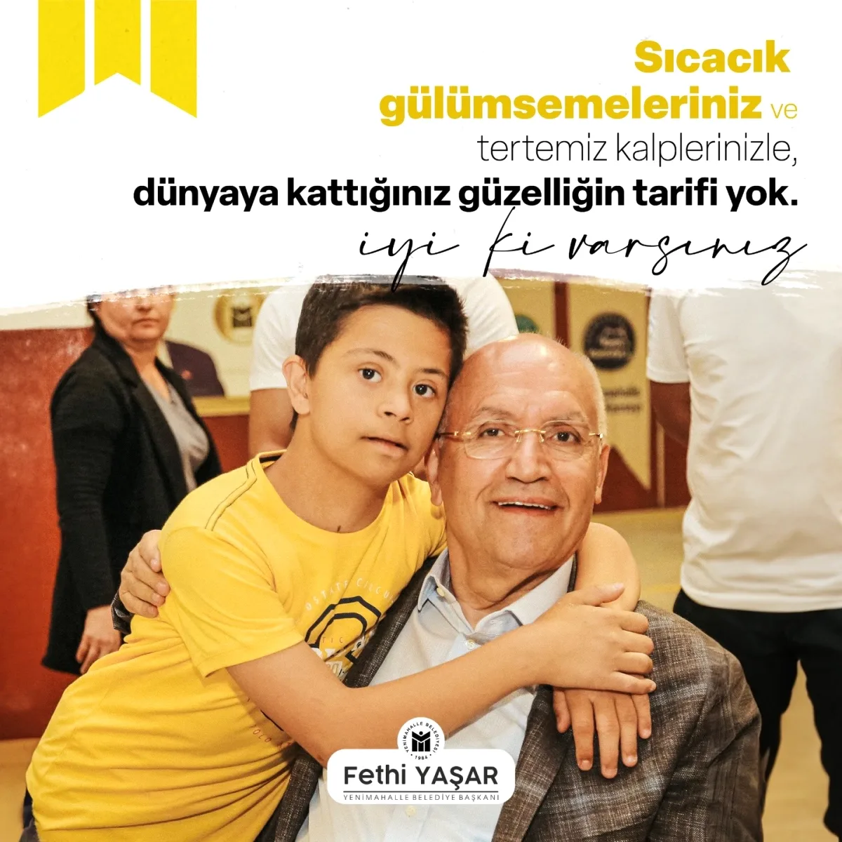 Yenimahalle'den Down Sendromu Farkındalık Mesajı Yenimahalle'den Down Sendromu Farkındalık Mesajı