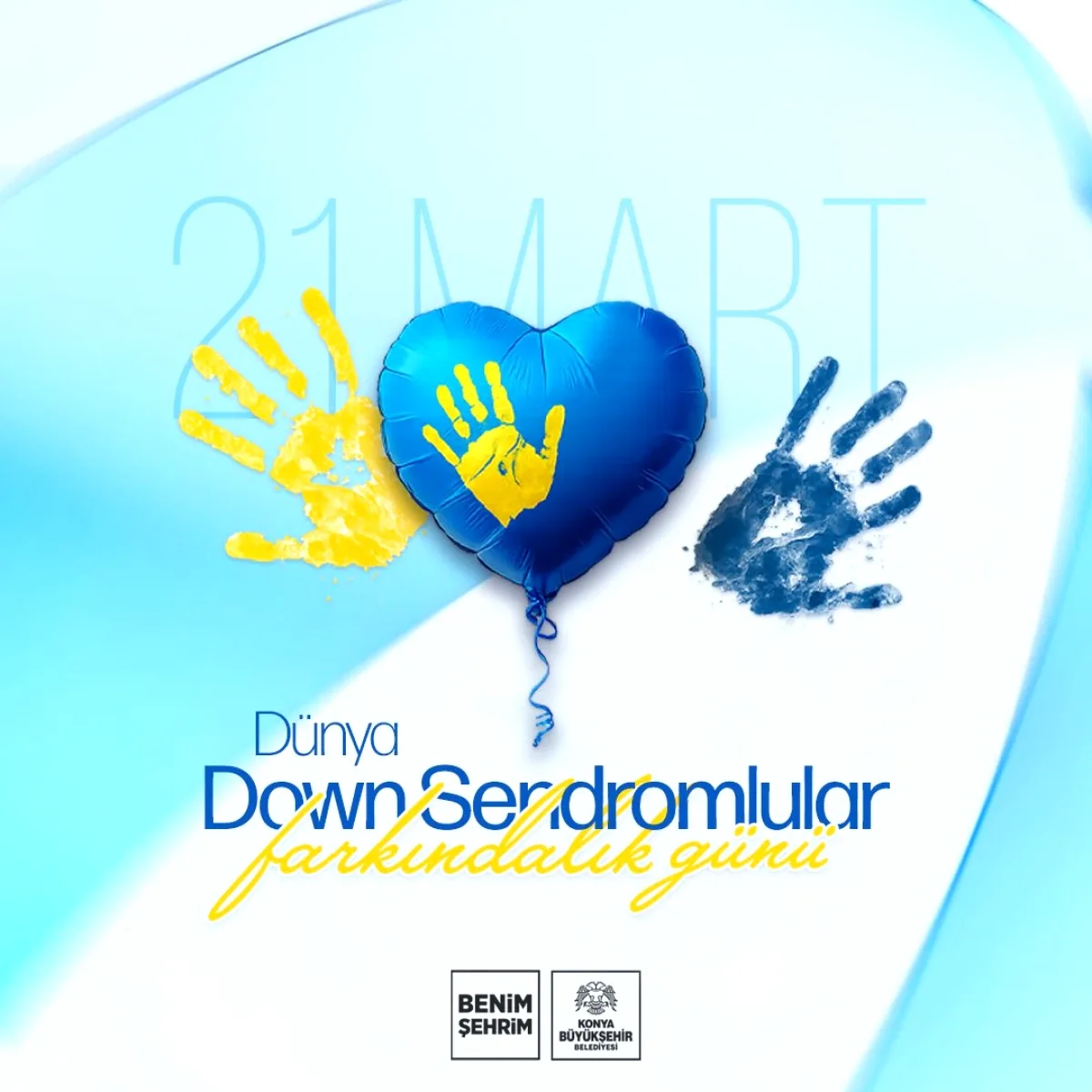 Konya'dan Down Sendromu Farkındalık Günü Mesajı Konya'dan Down Sendromu Farkındalık Günü Mesajı