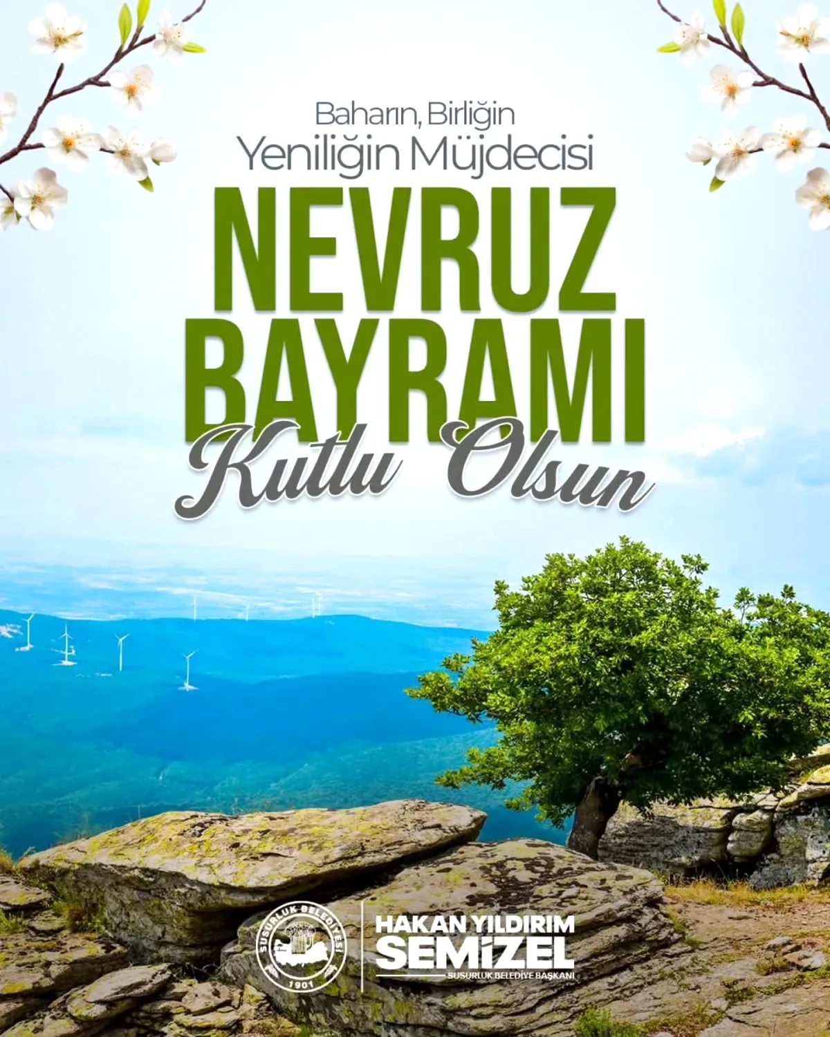 Susurluk Belediyesi'nden Nevruz'da Anlamlı Mesaj Susurluk Belediyesi'nden Nevruz'da Anlamlı Mesaj