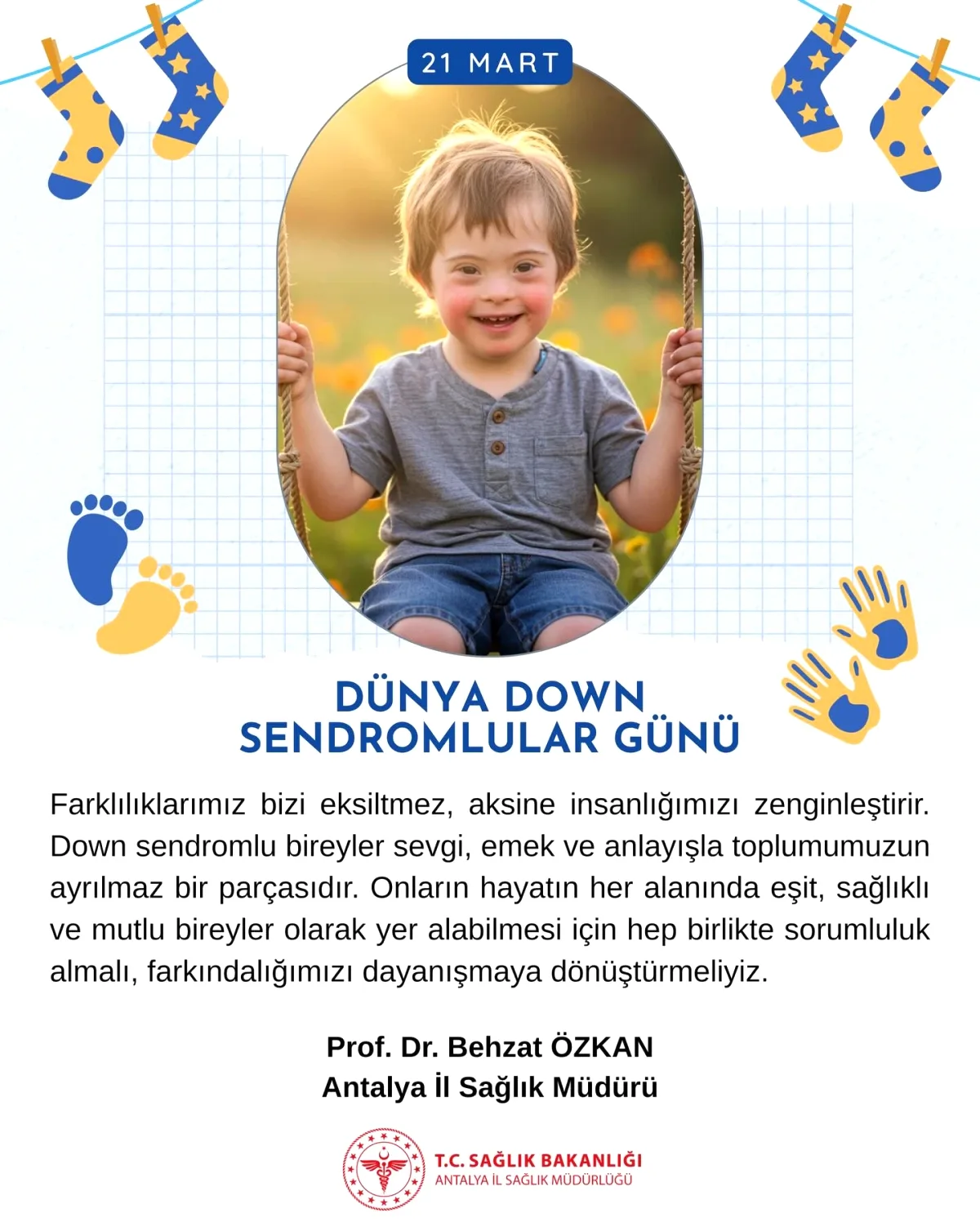 Antalya İl Sağlık Müdürü'nden Topluma Çağrı Antalya İl Sağlık Müdürü'nden Topluma Çağrı
