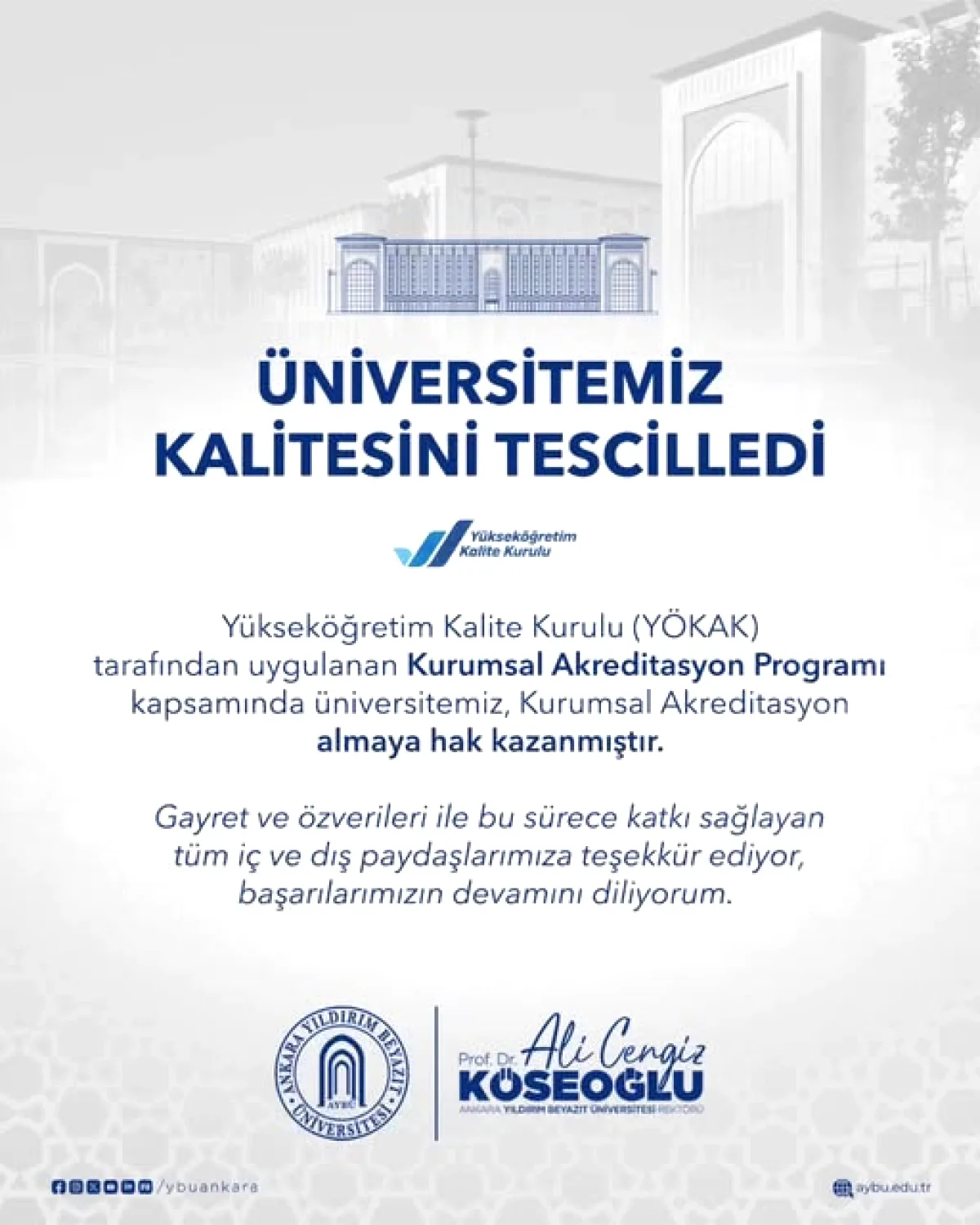 Üniversiteden 105 Yıllık Milli Sembole Anlamlı Kutlama Üniversiteden 105 Yıllık Milli Sembole Anlamlı Kutlama