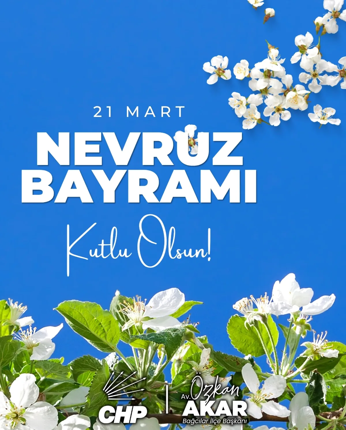CHP Bağcılar'dan Nevruz Mesajı: Umut ve Birlik Vurgusu CHP Bağcılar'dan Nevruz Mesajı: Umut ve Birlik Vurgusu