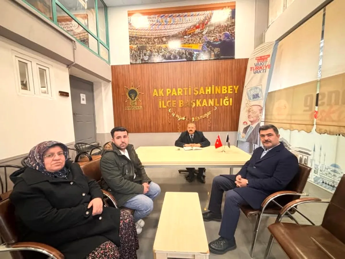 AK Parti Şahinbey'de Ramazan İçin Özel Davet AK Parti Şahinbey'de Ramazan İçin Özel Davet