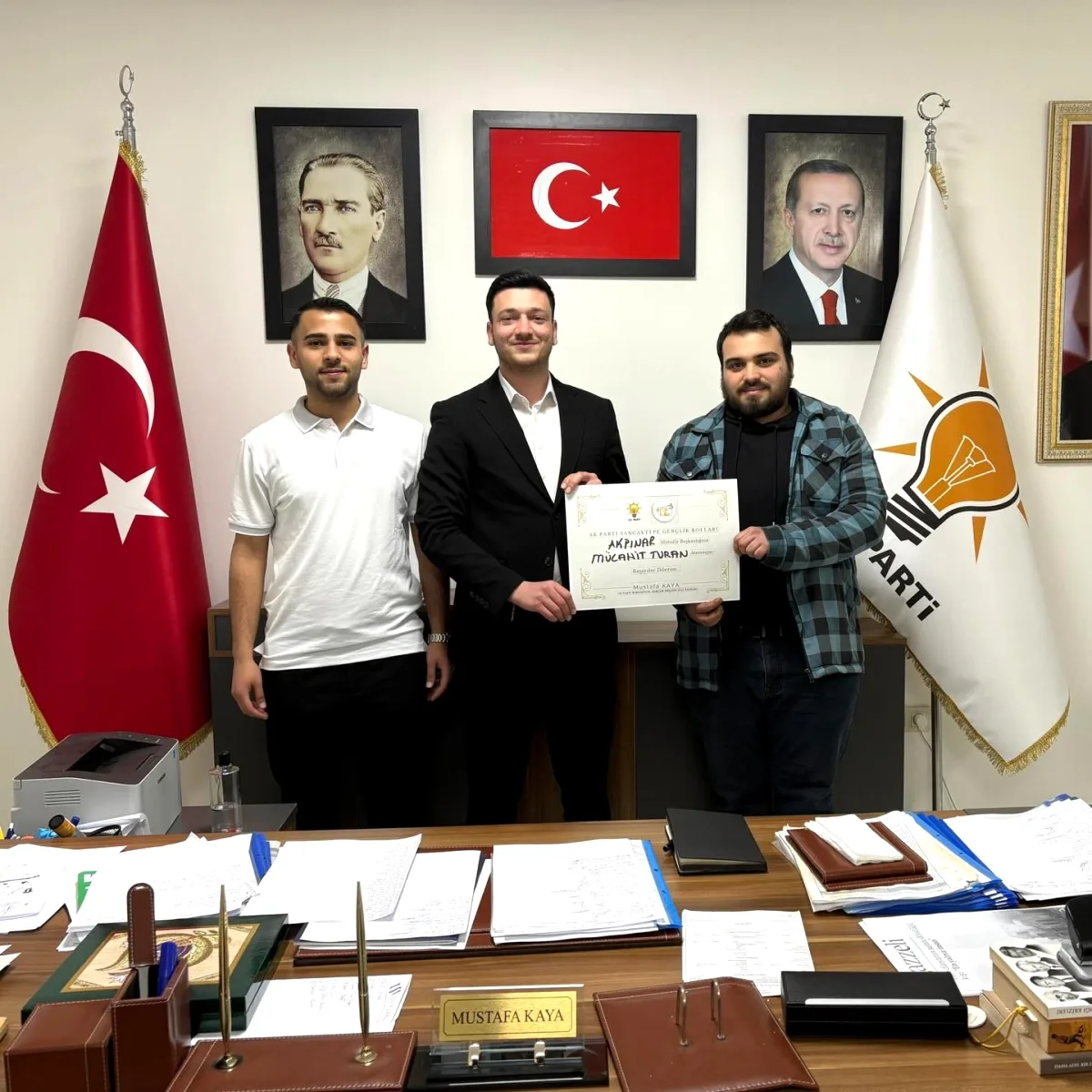 AK Parti Sancaktepe'de Mahalle Başkanlığına Atama Yapıldı AK Parti Sancaktepe'de Mahalle Başkanlığına Atama Yapıldı
