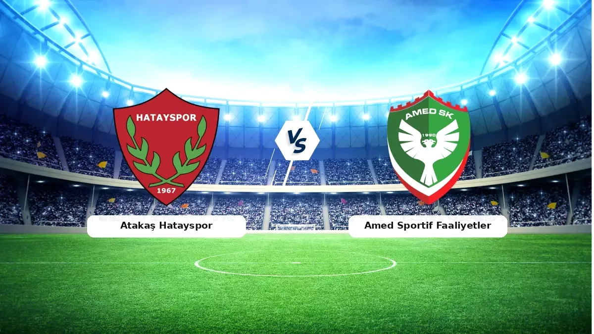 Atakaş Hatayspor'un Kritik Maçı: Amedspor Karşısında Ne Olacak? Atakaş Hatayspor'un Kritik Maçı: Amedspor Karşısında Ne Olacak?