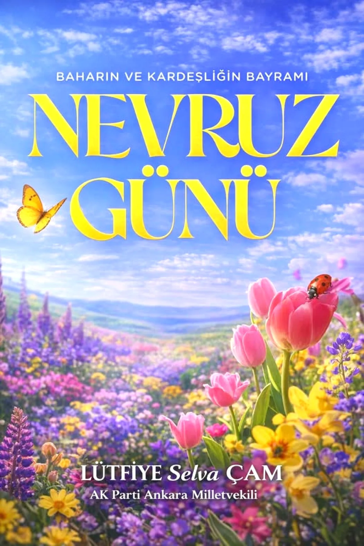 AK Partili Çam'dan Nevruz Mesajında Dikkat Çeken Vurgu AK Partili Çam'dan Nevruz Mesajında Dikkat Çeken Vurgu