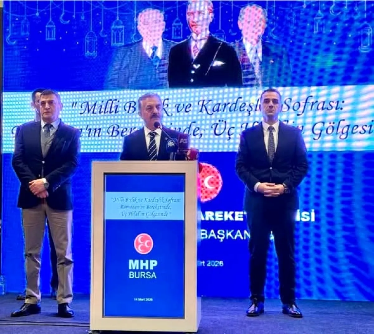 MHP'li Zırhlıoğlu Gürsu'da İftar Programında Buluştu MHP'li Zırhlıoğlu Gürsu'da İftar Programında Buluştu