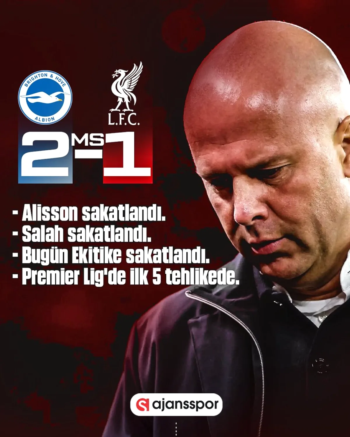 Liverpool'da Galibiyet Krizi Liverpool'da Galibiyet Krizi