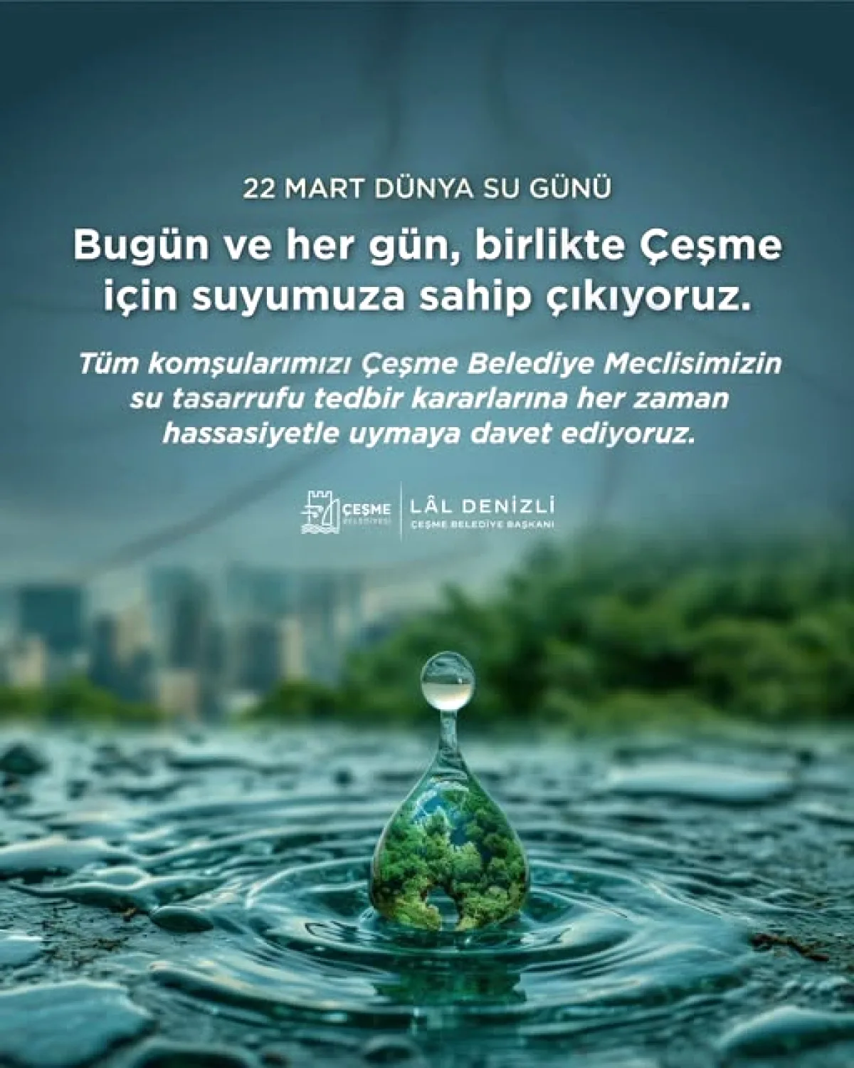 Çeşme'de Su Tasarrufu İçin Meclisten Çağrı Çeşme'de Su Tasarrufu İçin Meclisten Çağrı