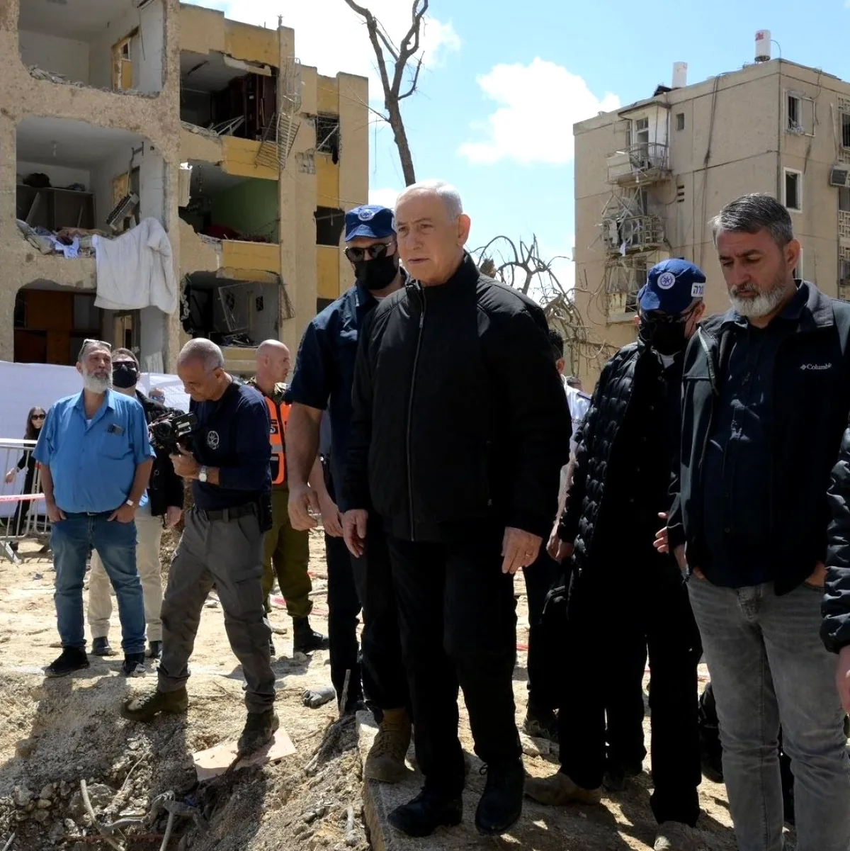 Netanyahu İran Saldırısının Hedefindeki Bölgeye Gitti Netanyahu İran Saldırısının Hedefindeki Bölgeye Gitti