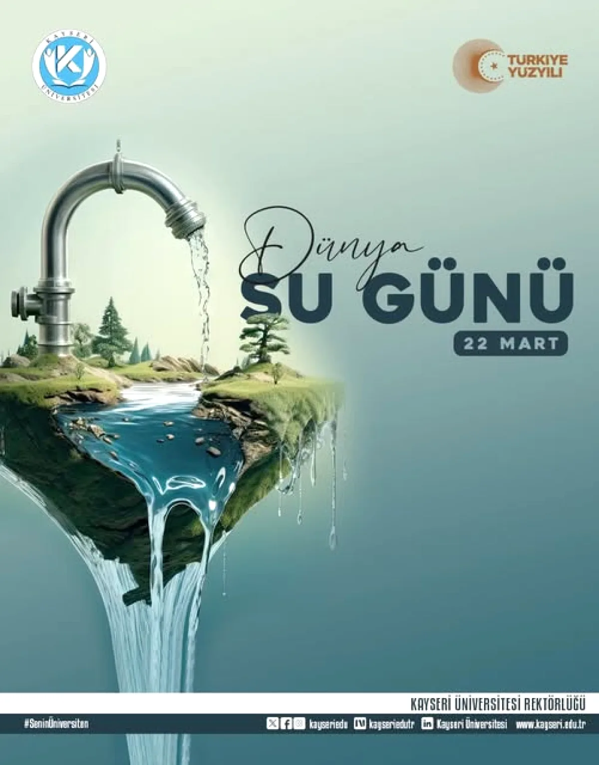 Kayseri Üniversitesi'nden Gelecek Nesillere Mesaj Var Kayseri Üniversitesi'nden Gelecek Nesillere Mesaj Var