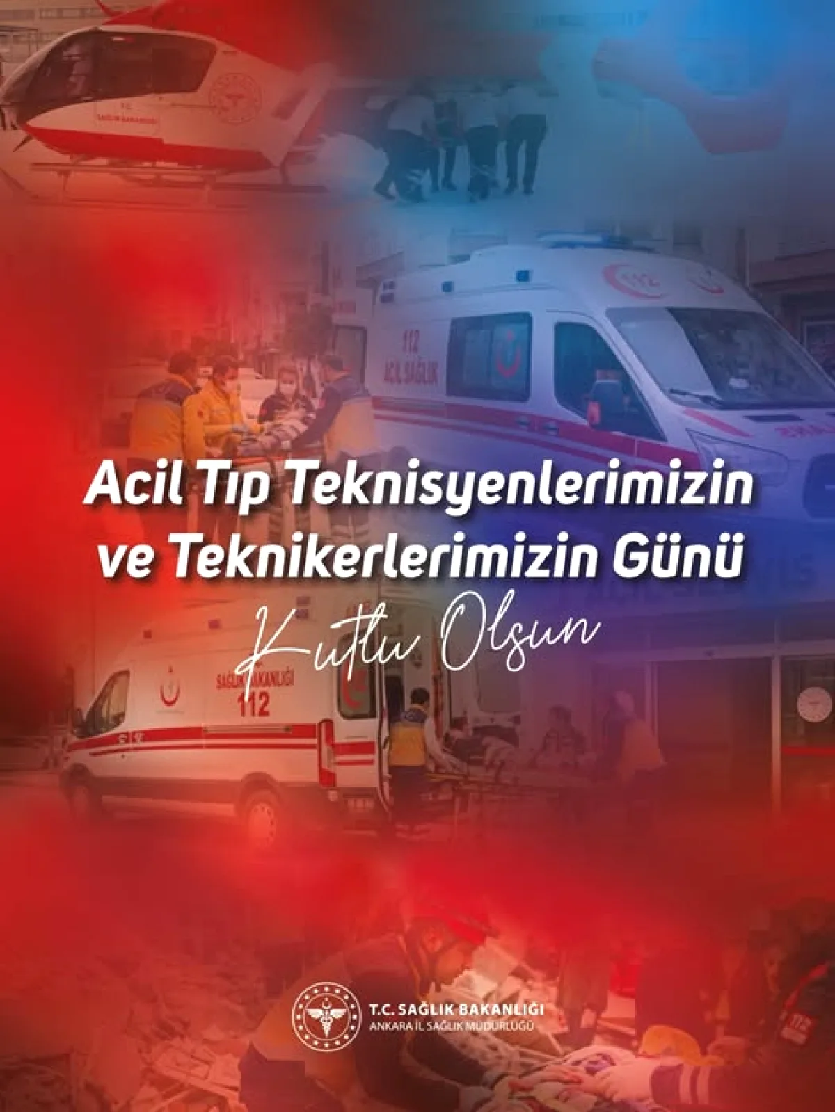 Ankara'dan Acil Sağlık Çalışanlarına Anlamlı Mesaj Ankara'dan Acil Sağlık Çalışanlarına Anlamlı Mesaj