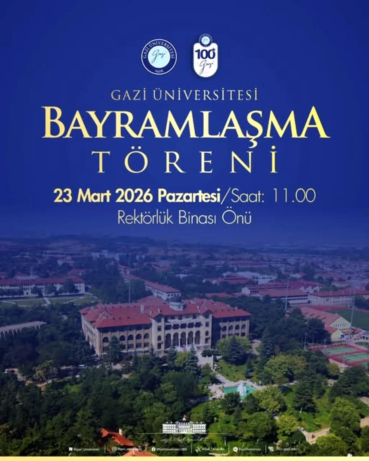 Gazi Üniversitesi'nde Bahar Coşkusu Gazi Üniversitesi'nde Bahar Coşkusu