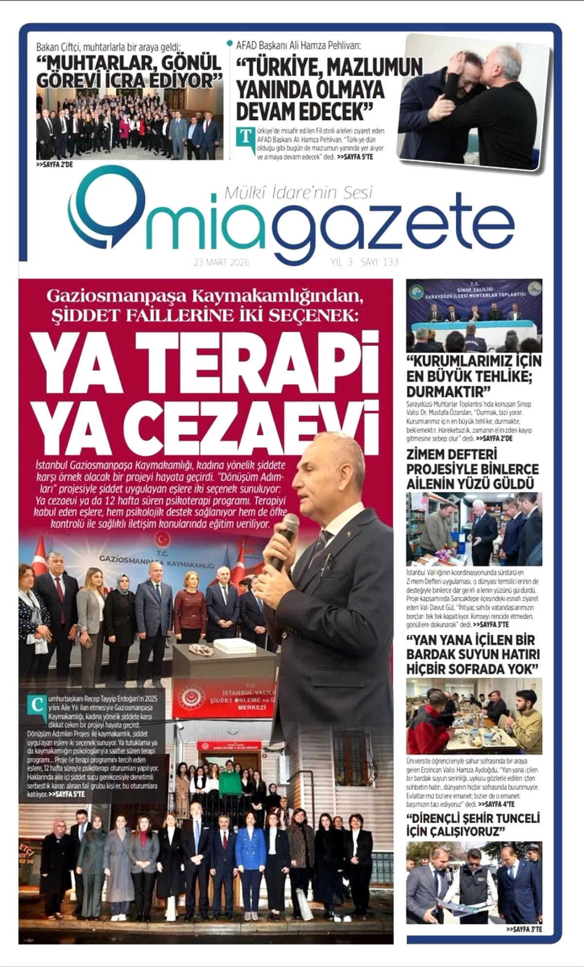 Gaziosmanpaşa'da Proje Ulusal Dergide Yer Aldı Gaziosmanpaşa'da Proje Ulusal Dergide Yer Aldı