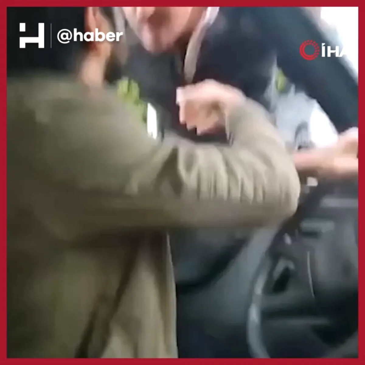 İzmir'de Trafik Tartışması Aile Yanında Sona Erdi İzmir'de Trafik Tartışması Aile Yanında Sona Erdi