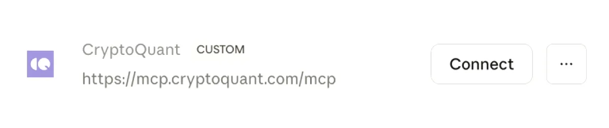 CryptoQuant MCP Sunucu Entegrasyonu İçin Adımlar Paylaşıldı CryptoQuant MCP Sunucu Entegrasyonu İçin Adımlar Paylaşıldı