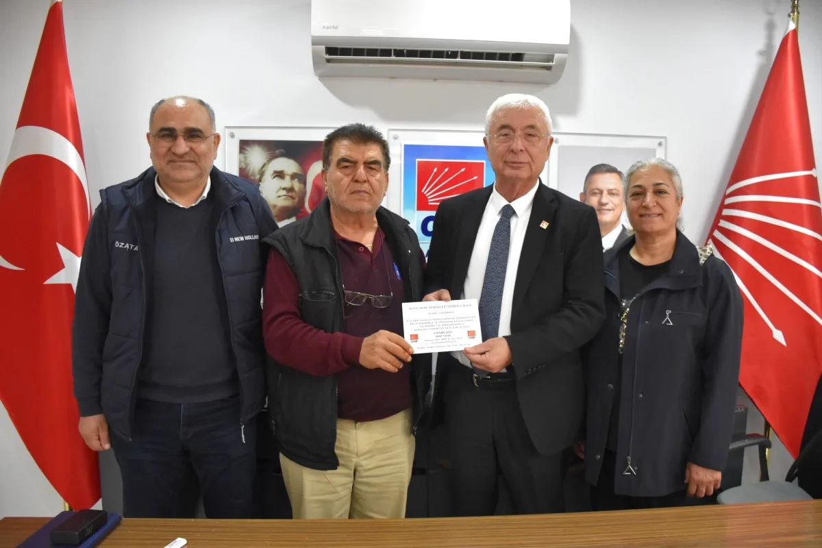CHP'li Temsilcilerden İl Başkanı'na Davet Ziyareti CHP'li Temsilcilerden İl Başkanı'na Davet Ziyareti