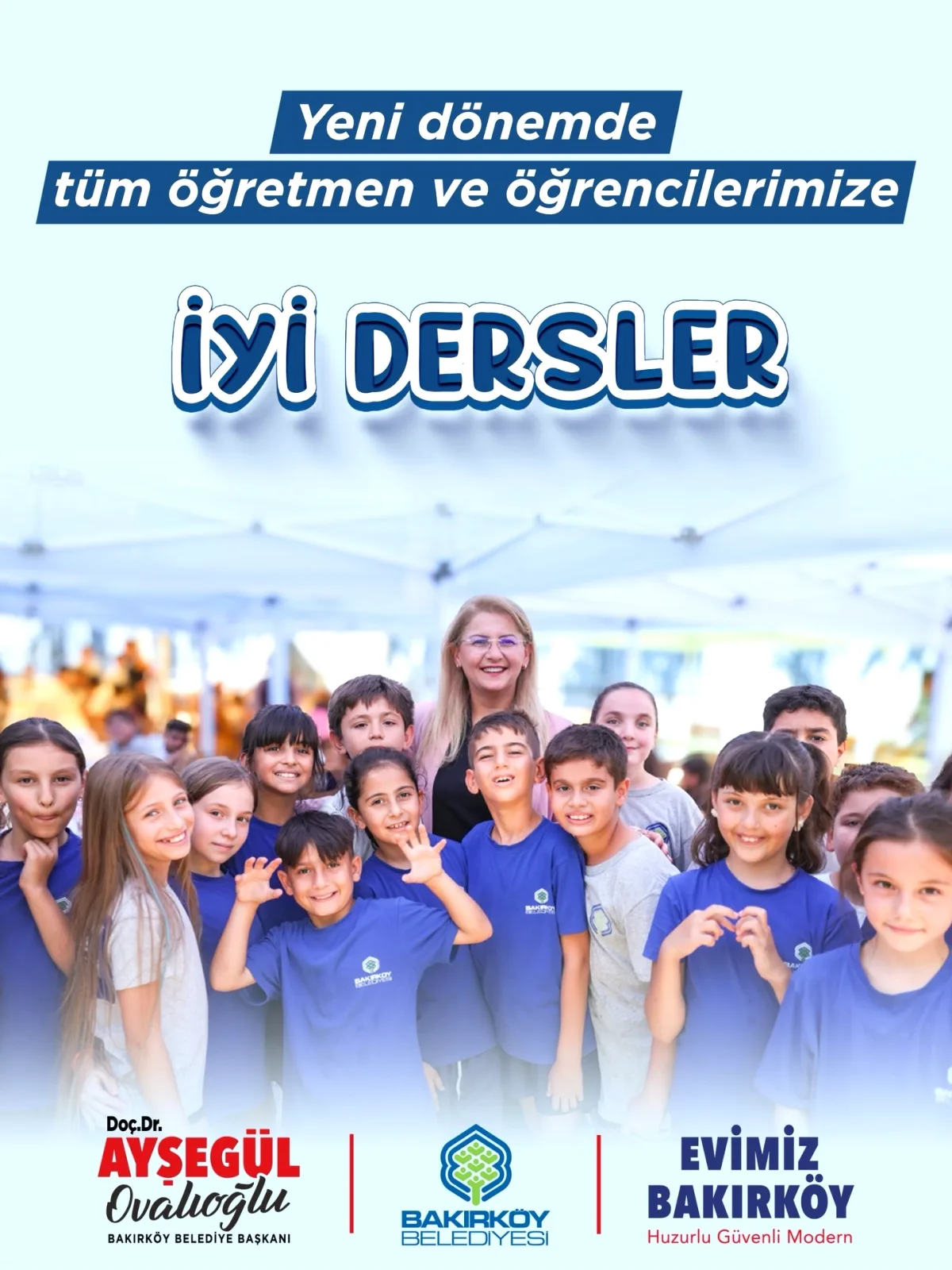 Bakırköy Belediyesi'nden Tatil Sonrası İlk Ders Mesajı Bakırköy Belediyesi'nden Tatil Sonrası İlk Ders Mesajı