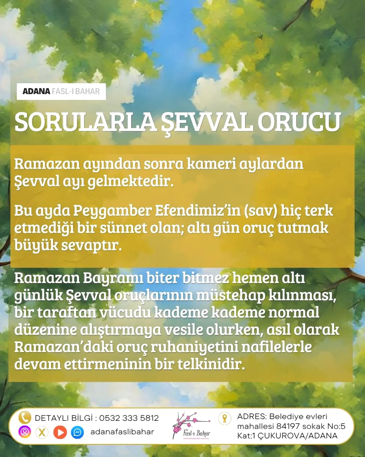 Şevval Ayı Orucuyla İlgili Sorular Yanıt Buldu Şevval Ayı Orucuyla İlgili Sorular Yanıt Buldu