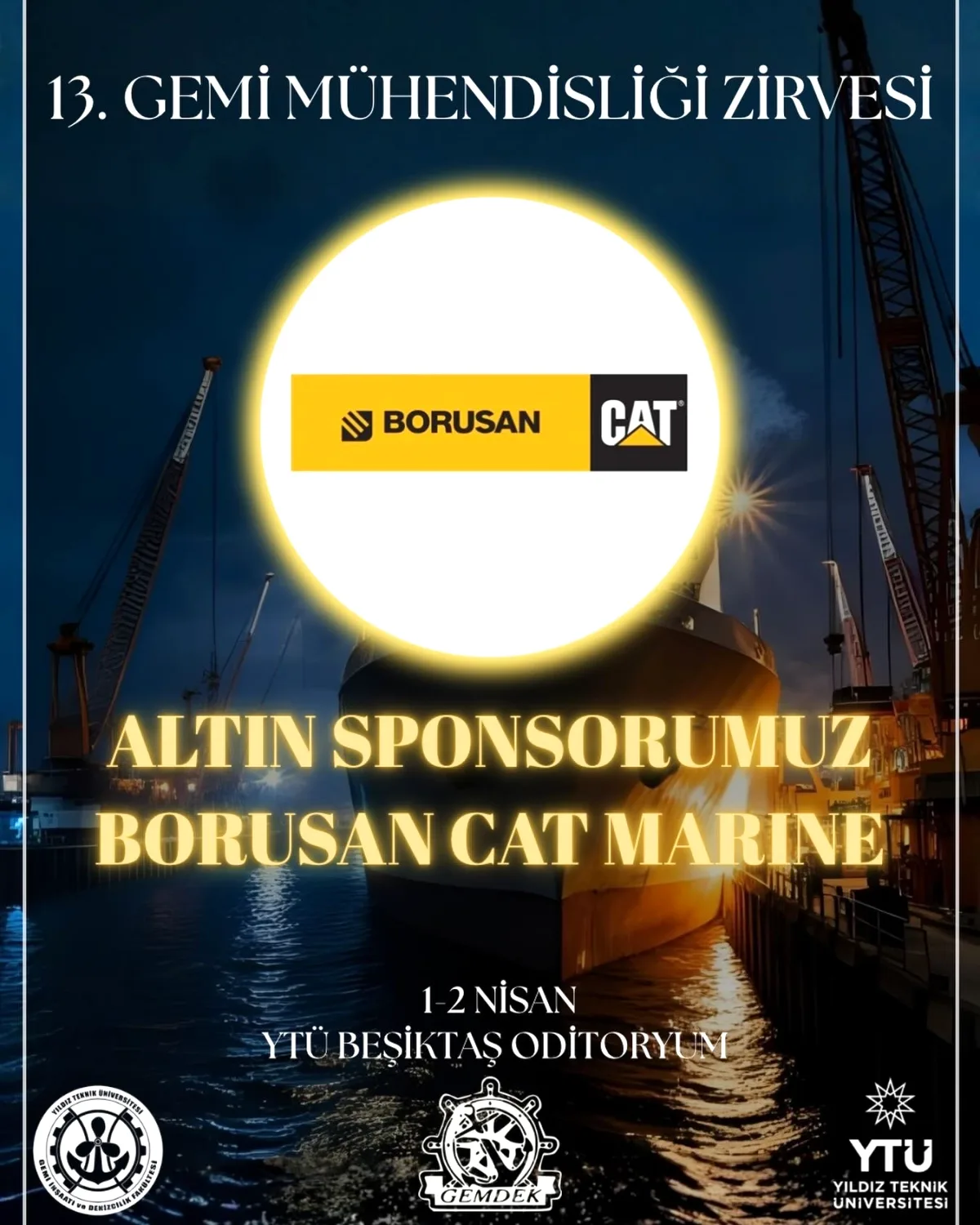 Borusan Cat, Gemi Mühendisliği Zirvesi'nde Yerini Aldı Borusan Cat, Gemi Mühendisliği Zirvesi'nde Yerini Aldı
