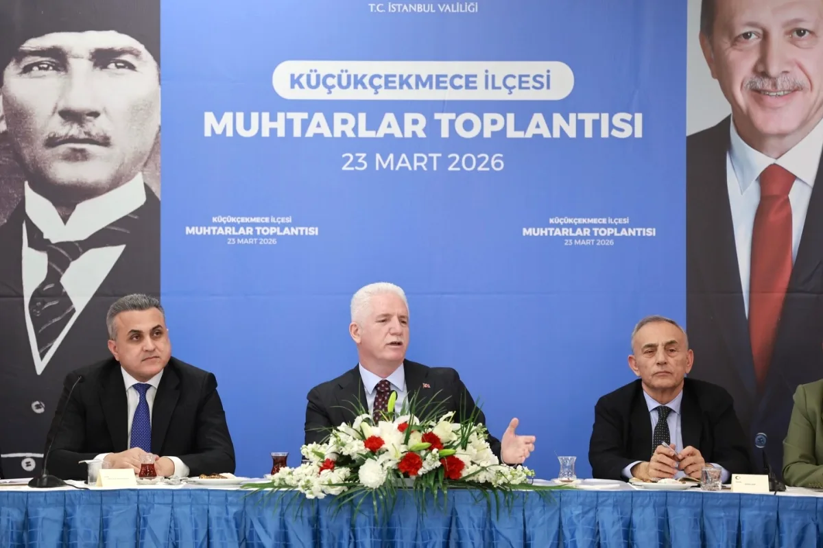 Küçükçekmece'de Üst Düzey Toplantı Gerçekleşti Küçükçekmece'de Üst Düzey Toplantı Gerçekleşti
