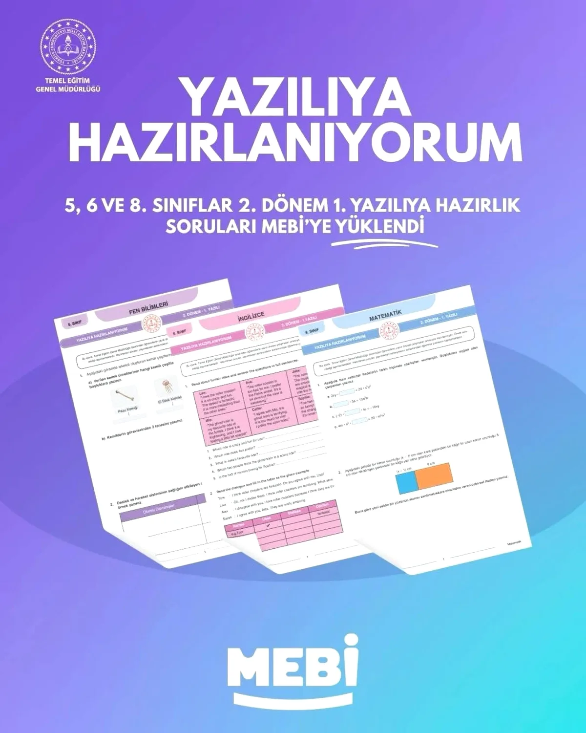 Balıkesir'de Ortaokul Öğrencileri İçin Yazılı Hazırlık Desteği Balıkesir'de Ortaokul Öğrencileri İçin Yazılı Hazırlık Desteği