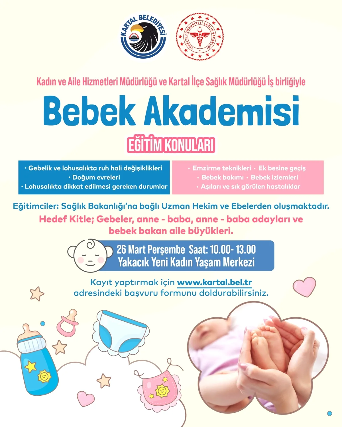 Kartal'da Anne ve Babalar İçin Özel Eğitimler Başlıyor Kartal'da Anne ve Babalar İçin Özel Eğitimler Başlıyor