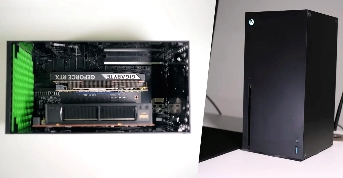 Xbox Series X'in İçine Tam Donanımlı Bir PC Sığdıran Modder, Hibrit Konsol Hayalini Gerçeğe Dönüştürdü Xbox Series X'in İçine Tam Donanımlı Bir PC Sığdıran Modder, Hibrit Konsol Hayalini Gerçeğe Dönüştürdü