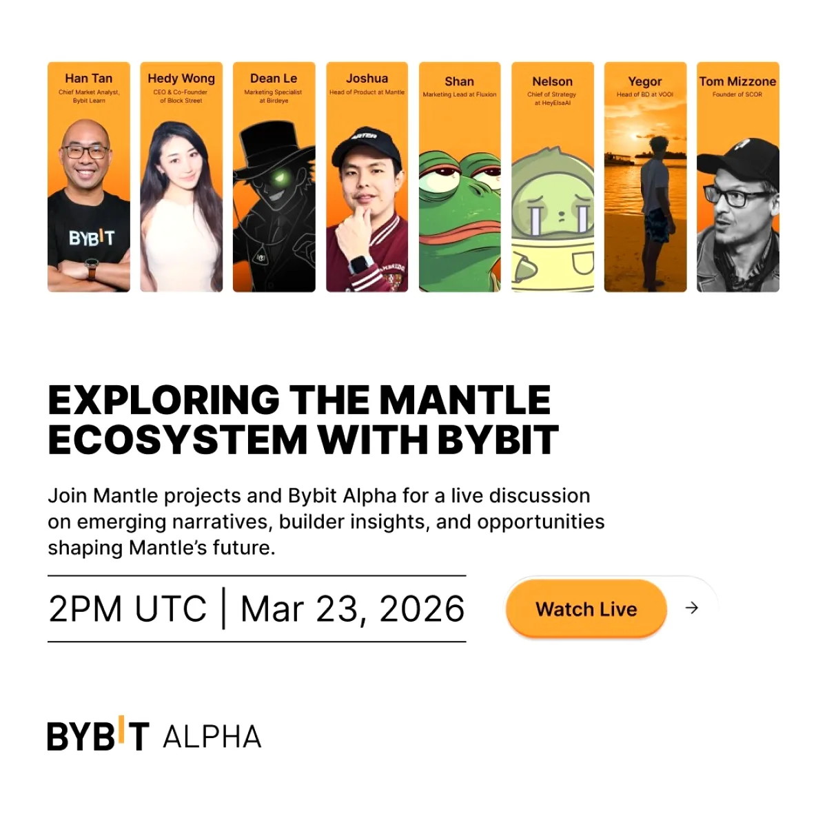 Mantle Ekosisteminde Yeni Fırsatlar: Bybit'ten Canlı Yayın Mantle Ekosisteminde Yeni Fırsatlar: Bybit'ten Canlı Yayın