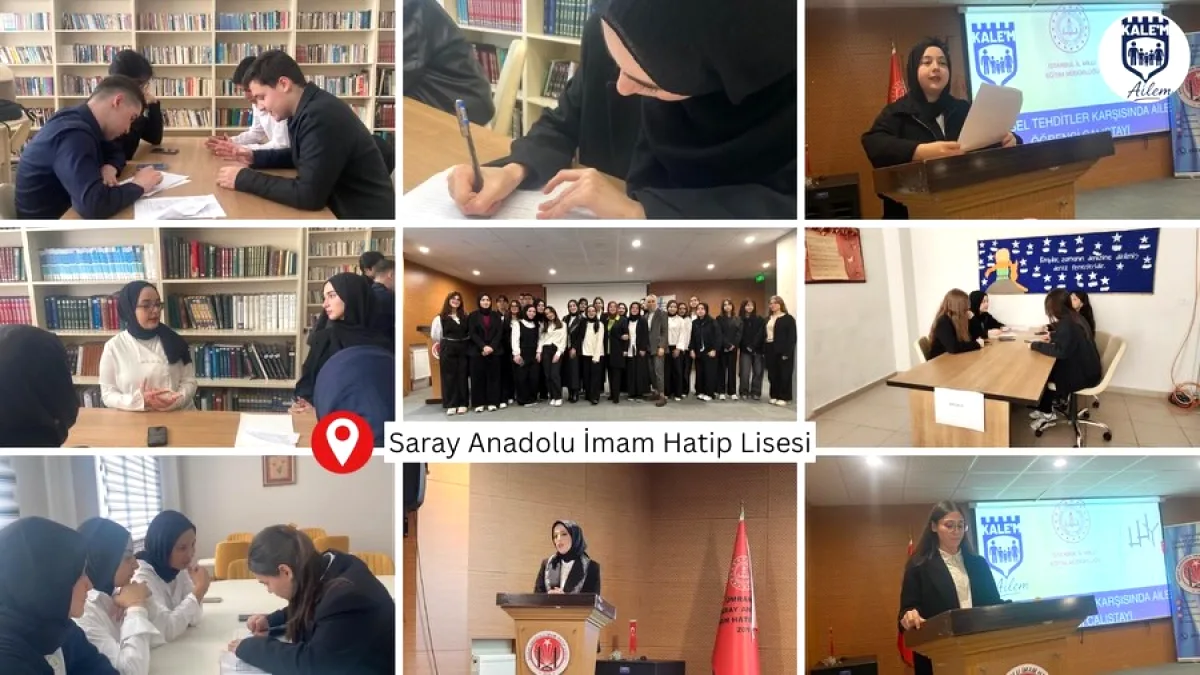 Ümraniye'de Eğitimciler ve Veliler Dijital Çağın Aileye Etkisini Masaya Yatırdı Ümraniye'de Eğitimciler ve Veliler Dijital Çağın Aileye Etkisini Masaya Yatırdı